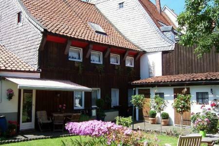 Altes Tageloehnerhaus Von 1510 Mit Garten Und Parkplatz Goslar Dış mekan fotoğraf